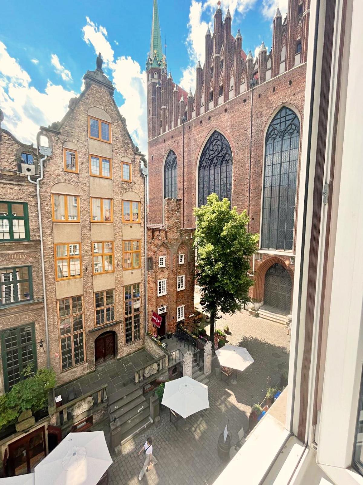 Apartamento Old Town Center Mariacka View Gdansk Exterior foto